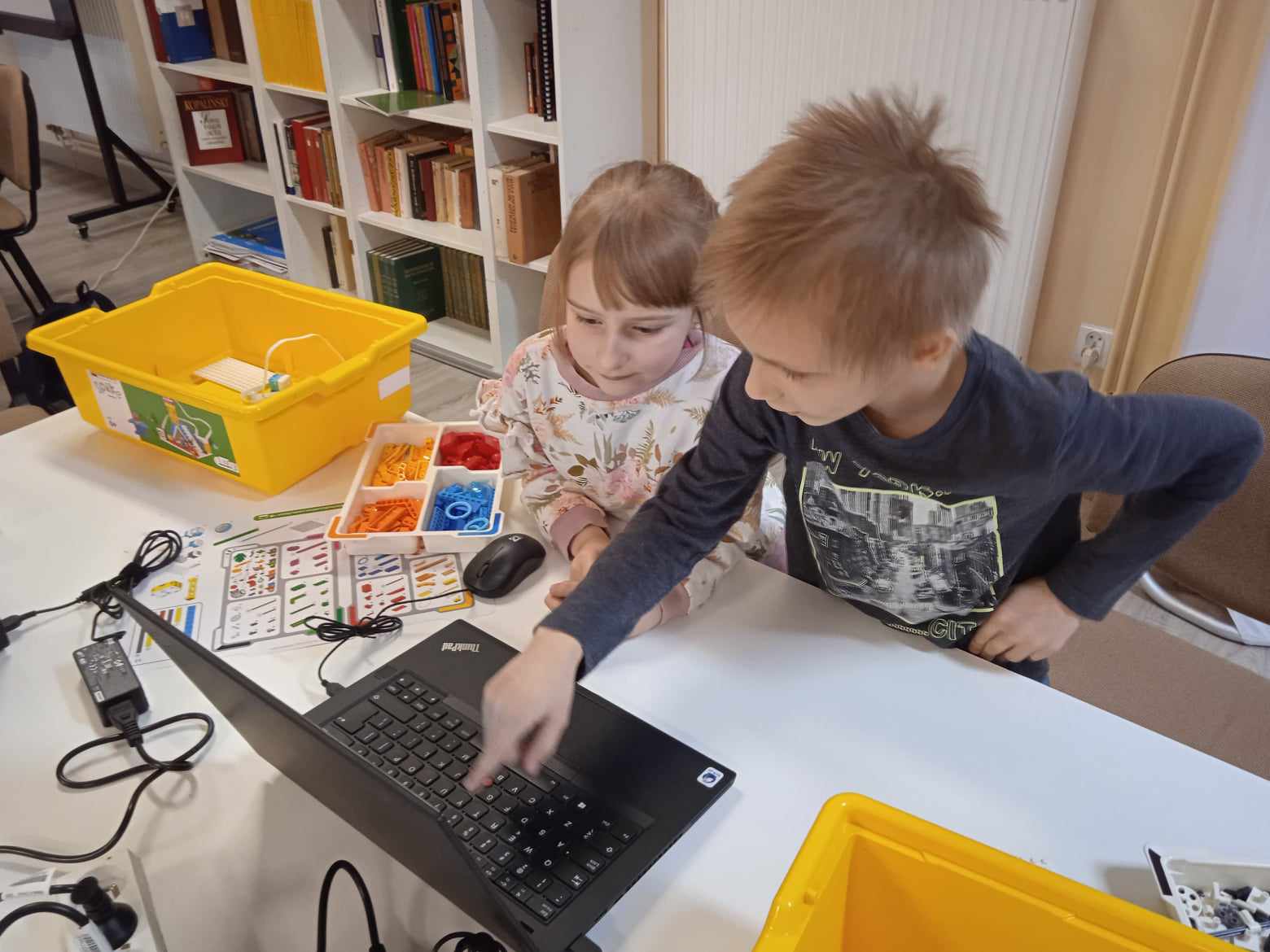Zdjęcie z kursu 'Robotyka LEGO Kids'